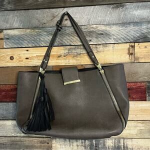 Steve Madden Taupe Tassel Tote‎ Bag